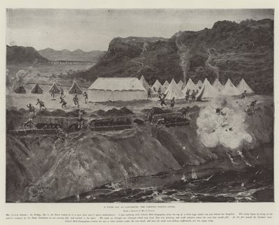 Una giornata calda a Ladysmith, i Gordon si riparano da Henry Charles Seppings Wright